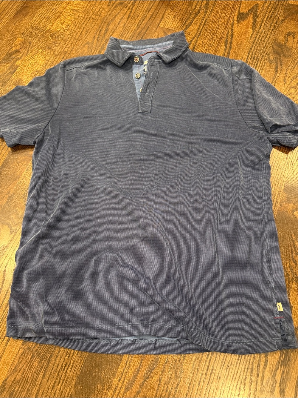 Men's Navy Polo Shirt - Classic Short Sleeve polo small Tommy Bahama